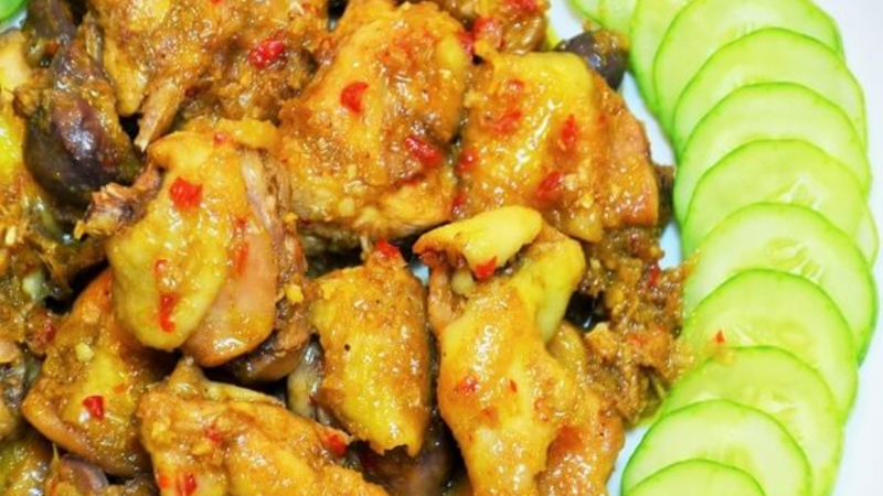 gà nấu ớt hiểm 3