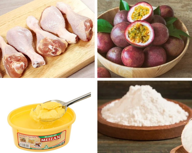 cách làm gà sốt chanh dây (ảnh 1)