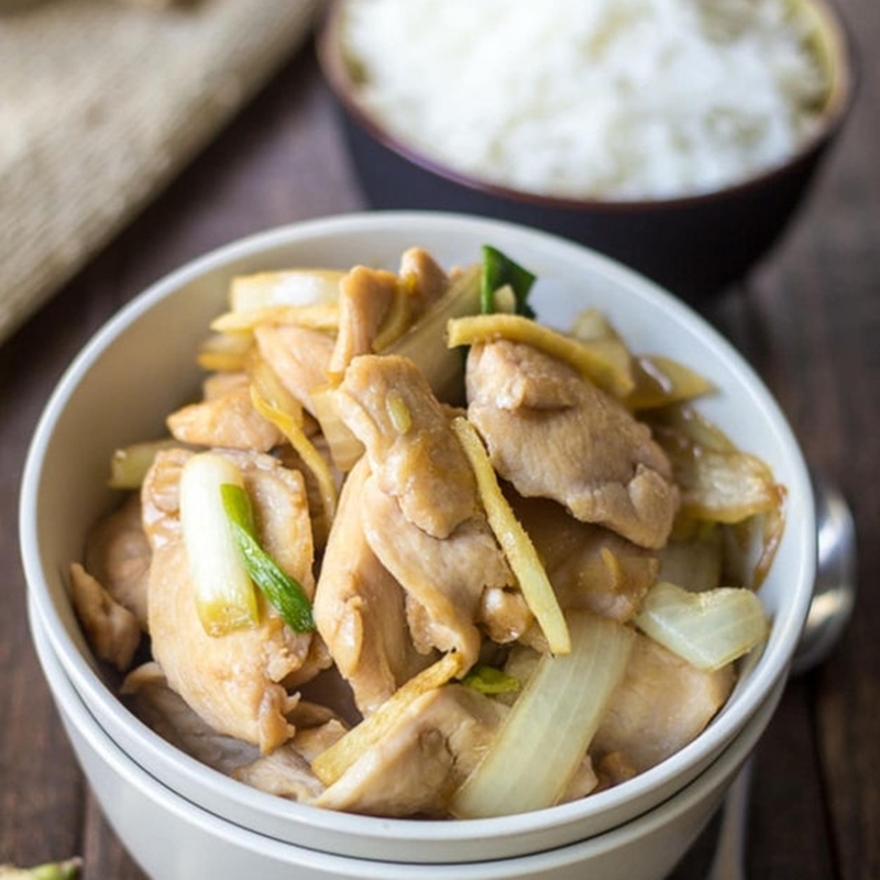 Gà xào hành tây - 10