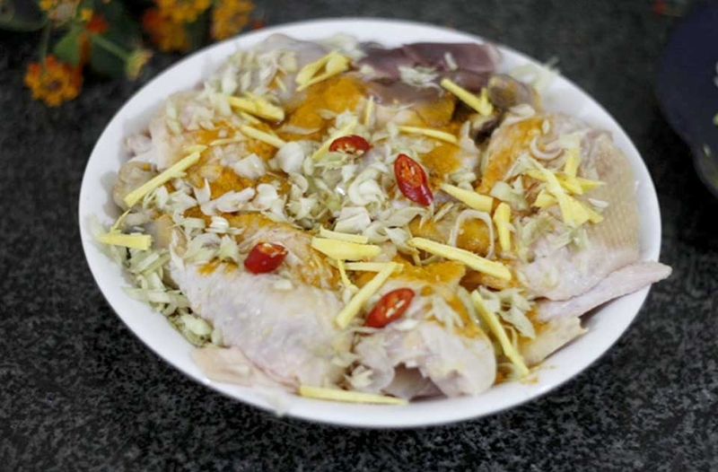 Gà xào nghệ - 05