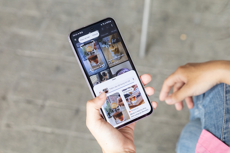 Samsung Galaxy A55 5G bỗng hóa “chân ái” của GenZ với tính năng khoanh tròn để tìm kiếm trên Google 6