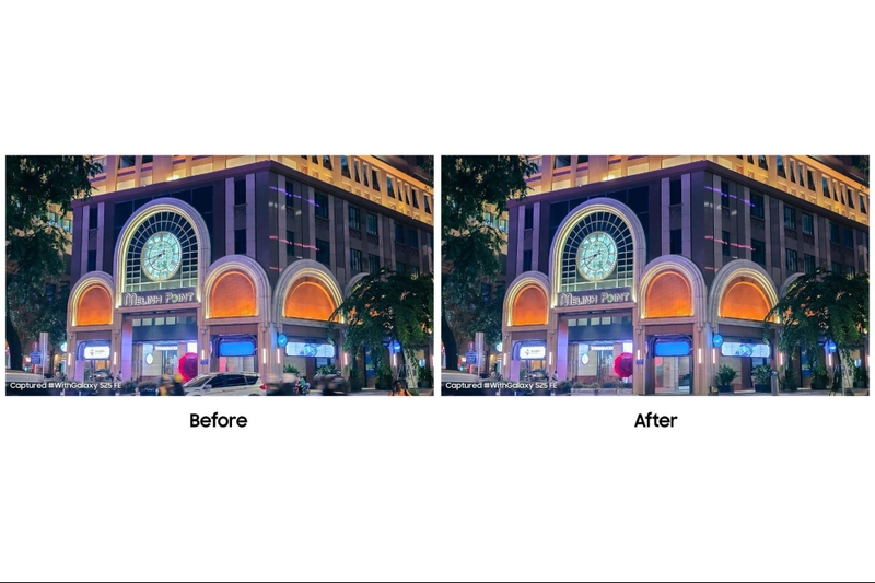 Galaxy S25 FE biến mọi khoảnh khắc đêm thành những khuôn hình đáng giá 10