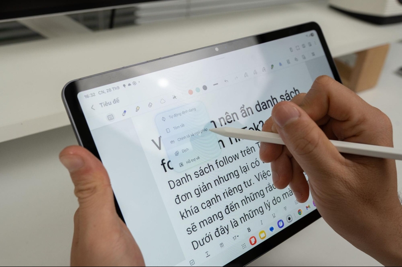 Tốt nghiệp rồi mới hiểu: Galaxy Tab S11 chính là trợ lý hậu giảng đường mà ai cũng cần 1