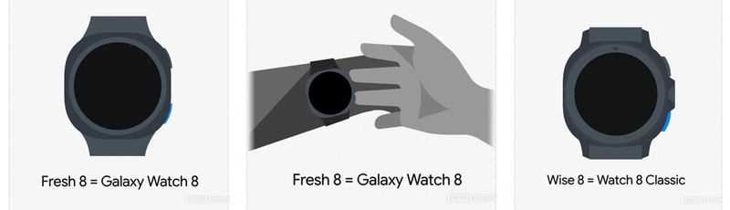 Galaxy Watch8 sẽ có thiết kế “squircle” giống Watch Ultra, chạy One UI 8 Watch mới