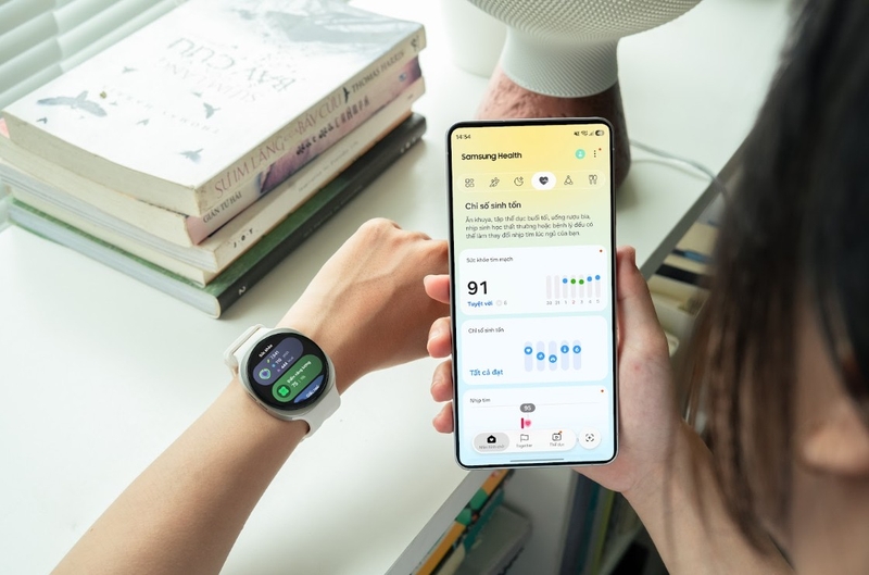 Galaxy Watch9 tiết lộ điều gì từ những tín hiệu cơ thể 6