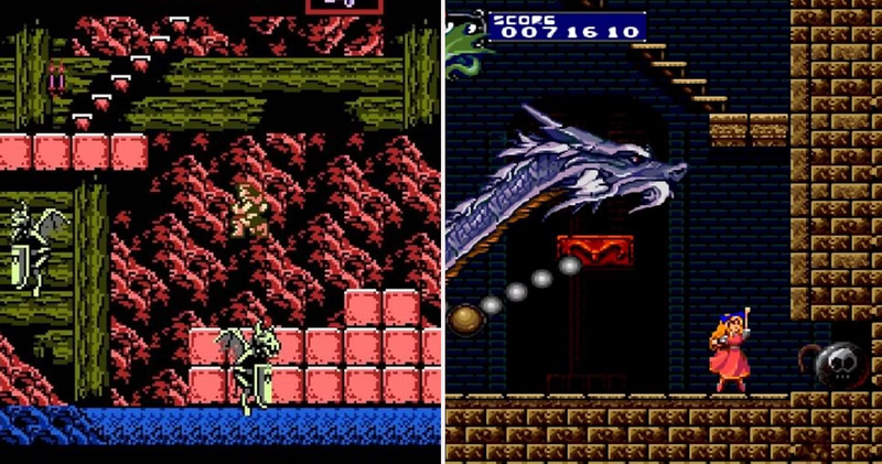 game Castlevania lối chơi hành động kết hợp phiêu lưu