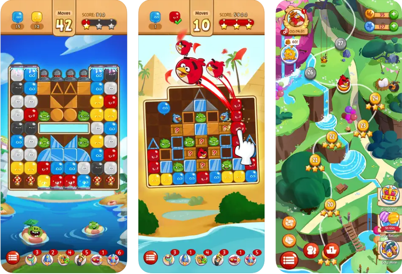 angry birds blast