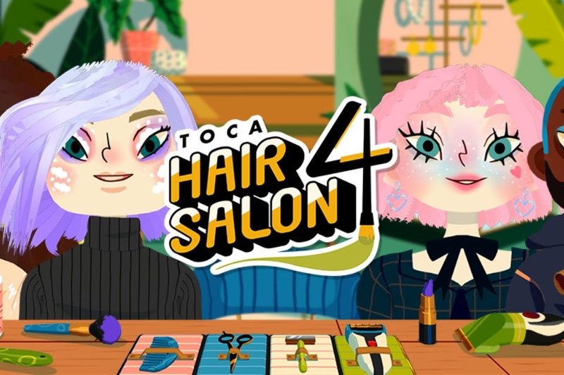 Game làm tóc Toca Boca Hair Salon 4
