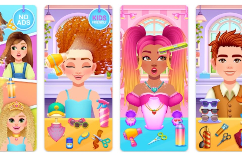 Hair Salon Games For Kids