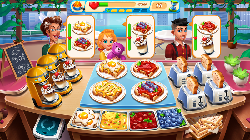 Game Nấu Ăn: Nhà Hàng Đầu Bếp 1