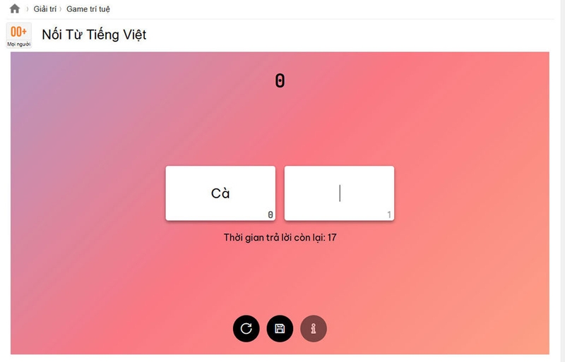 game nối từ 2026 - 05