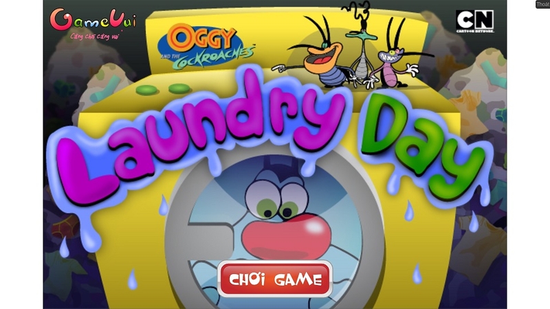 Oggy giặt đồ (Oggy laundry day)