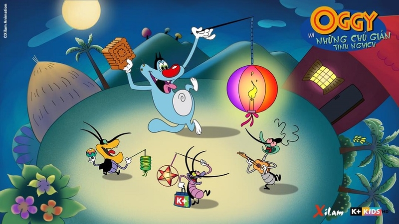 Mèo Oggy và những chú gián tinh nghịch là gì?