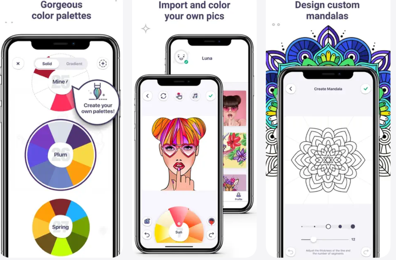 coloring pages mandala for me