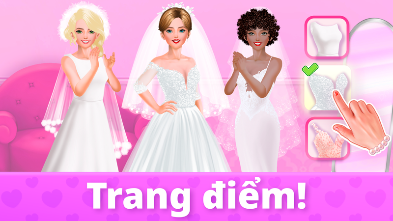 Top 5 game trang điểm cô dâu hấp dẫn, hay nhất trên điện thoại