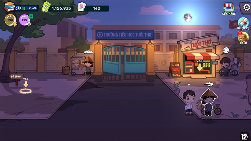 Game Trở Về Tuổi Thơ hoạt động theo thời gian thực