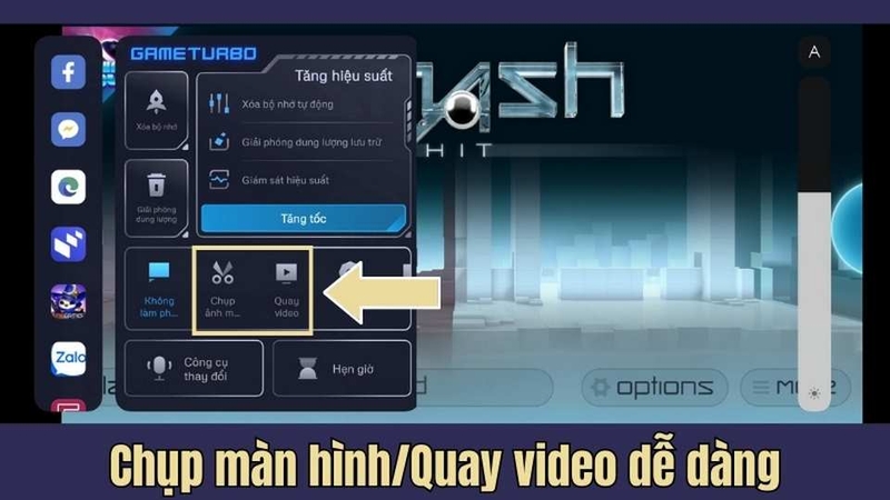 Chụp ảnh màn hình và quay video trong tích tắc