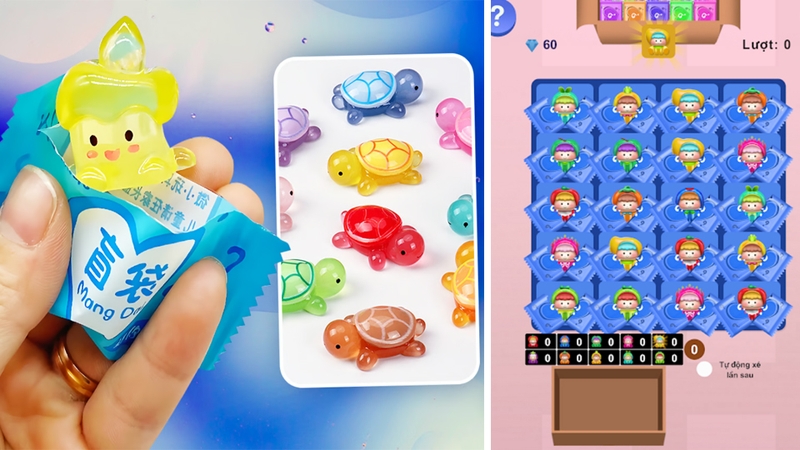 Game Xé Túi Mù được lấy cảm hứng từ trào lưu thực tế cùng tên