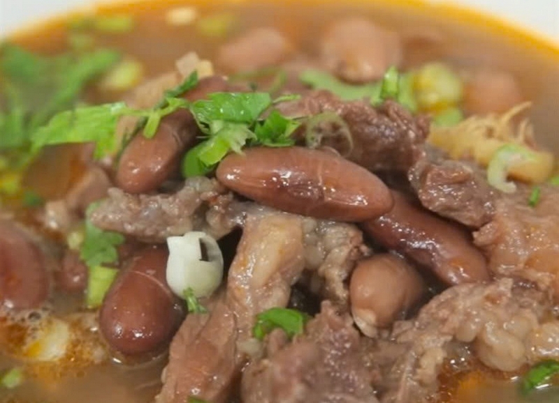 Gân bò hầm đậu đỏ ảnh 6