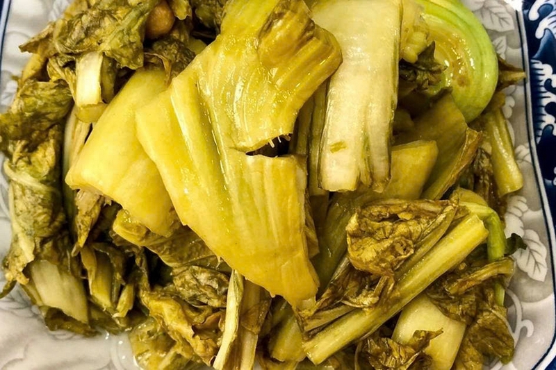 gân bò kho dưa chua ảnh 1