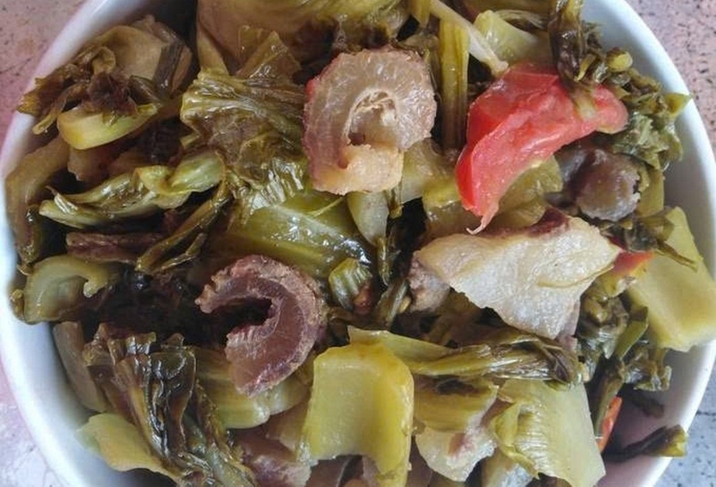 gân bò kho dưa chua ảnh 5