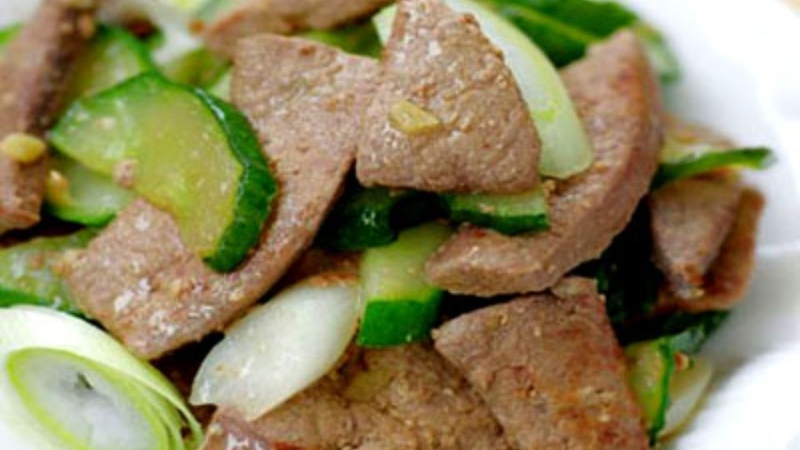 Bước 4: Hoàn thành món ăn