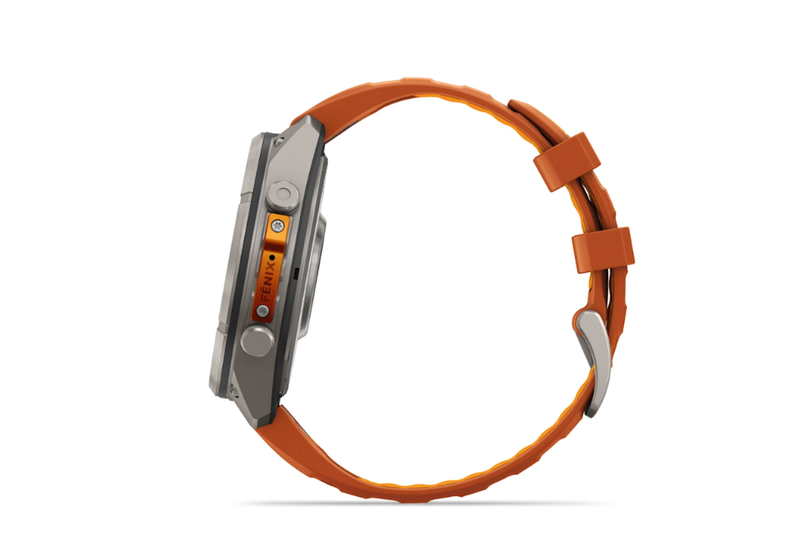 Garmin Fenix 9 Pro Titanium 47 mm AMOLED dây silicone 13