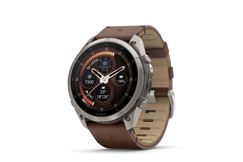 Garmin Fenix 9 Pro Titanium 51 mm AMOLED dây da 11