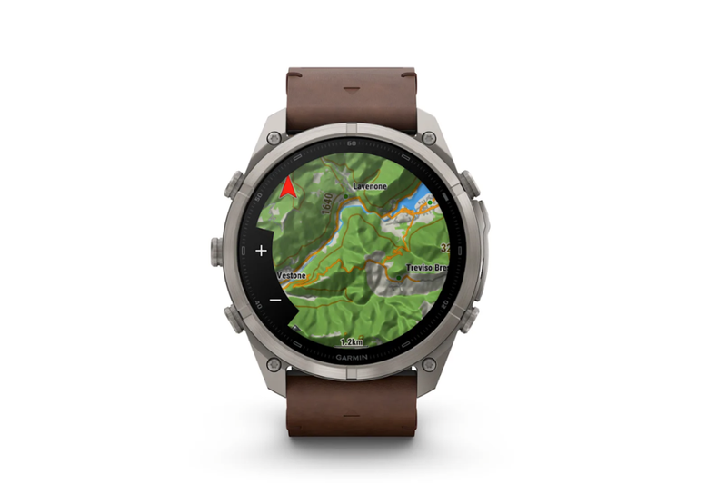 Garmin Fenix 9 Pro Titanium 51 mm AMOLED dây da 9