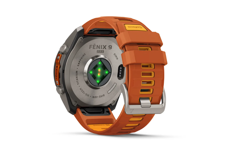Garmin Fenix 9 Pro Titanium 51mm AMOLED Dây Silicone 8