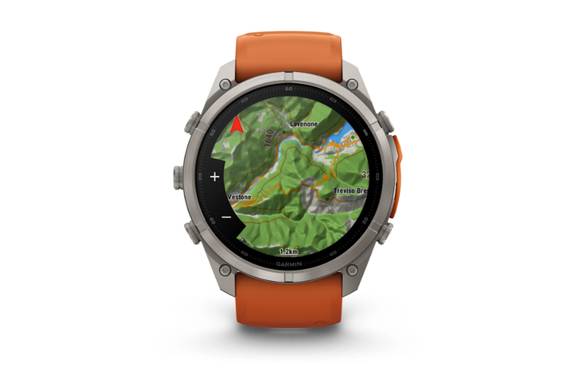 Garmin Fenix 9 Pro Titanium 51mm AMOLED Dây Silicone 9