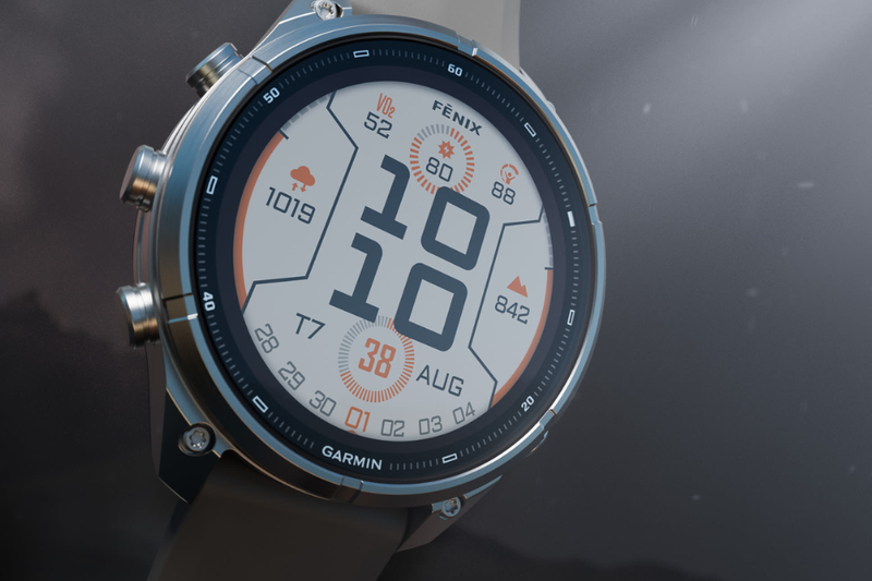 Garmin Fenix 9 Pro Titanium 51mm Solar dây silicone 3