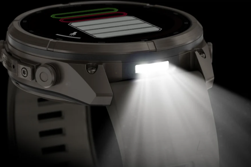 Garmin Fenix 9 Pro Titanium 51mm Solar dây silicone 4