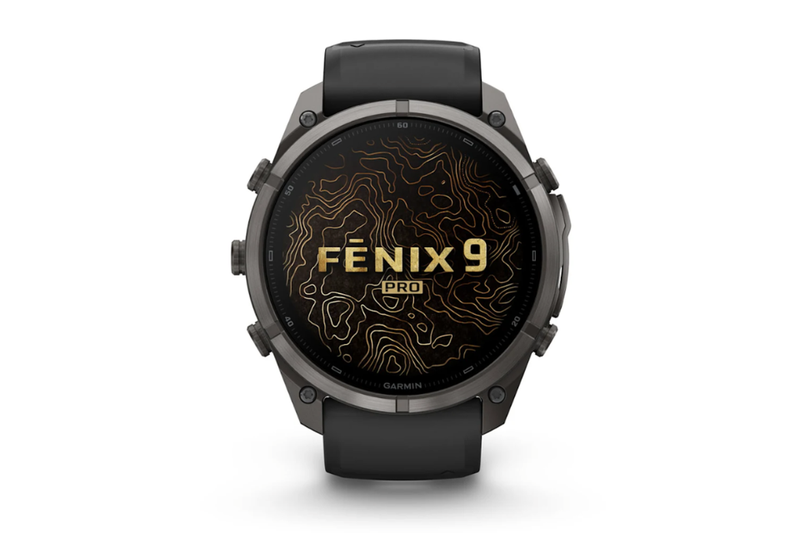 Garmin Fenix 9 Pro Titanium DLC 51mm AMOLED Dây Silicone 14