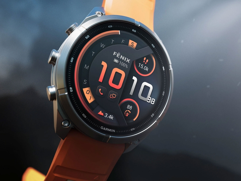 Fenix 9 Pro lần đầu sử dụng toàn bộ thân vỏ titanium, kết hợp mặt kính sapphire.