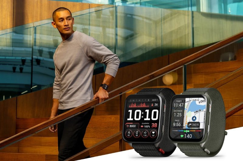 Garmin Venu 3 và Venu 3S mặt tròn, viền thép không gỉ