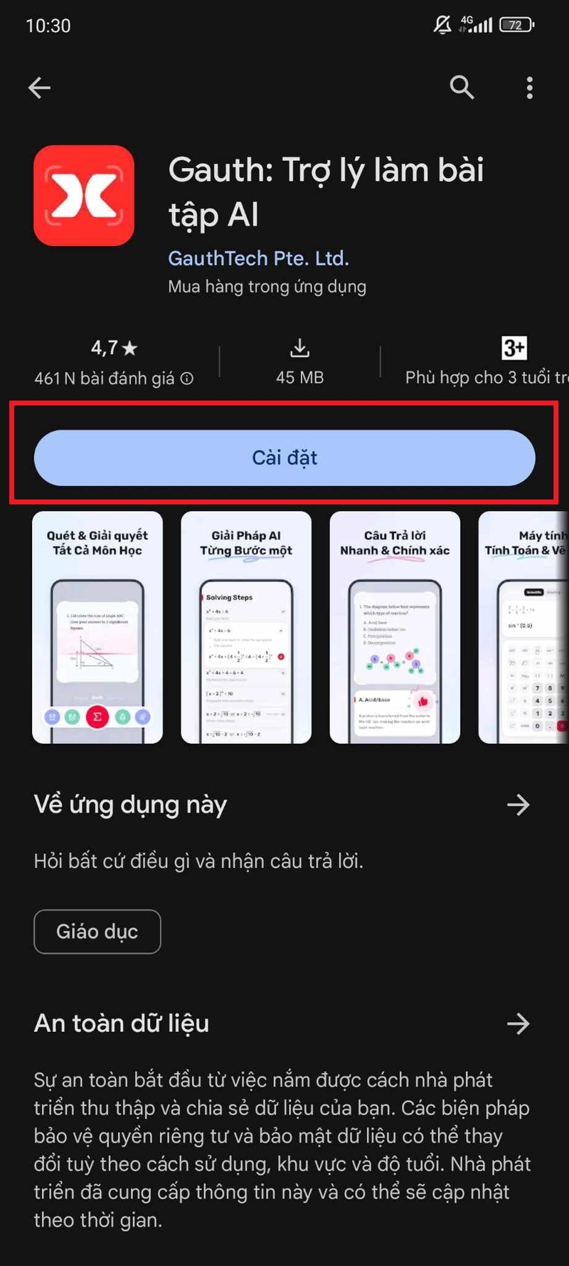 gauth app hình 5