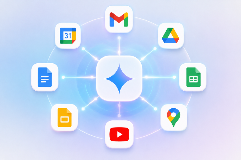 Gemini Spark làm việc với công cụ nào?