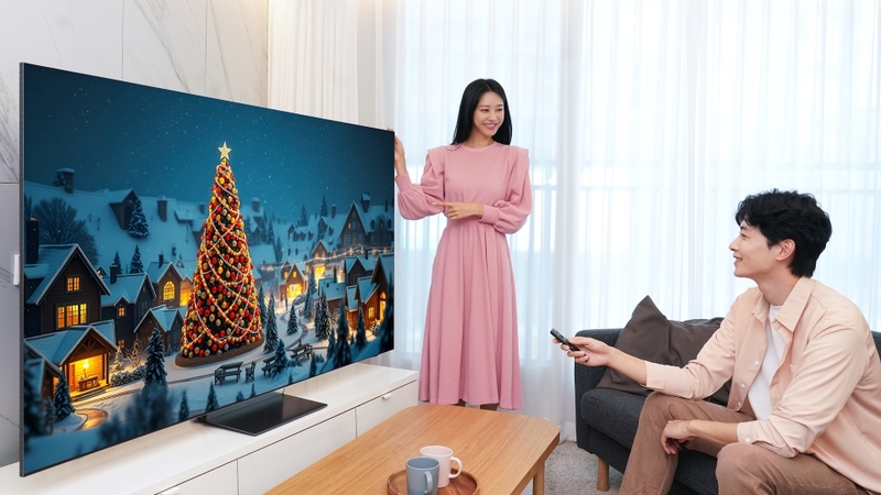 Cách thức hoạt động của Generative Wallpaper trên Samsung TV