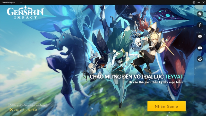 Cấu hình PC không đáp ứng yêu cầu của Genshin Impact