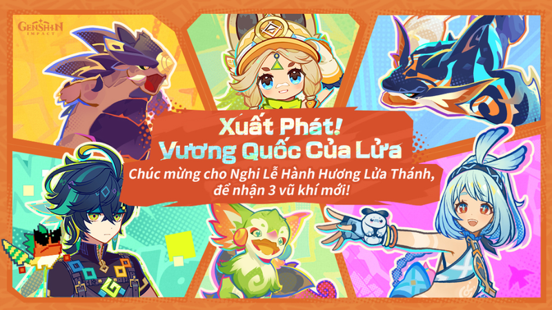 Cổ vũ ngay nhận liền tay vũ khí 4 sao miễn phí