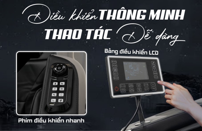 Ghế massage Poongsan MCP-136 - hình 12