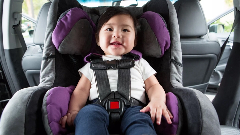 Sử dụng ghế ngồi ô tô đúng cách giúp giảm nguy cơ chấn thương