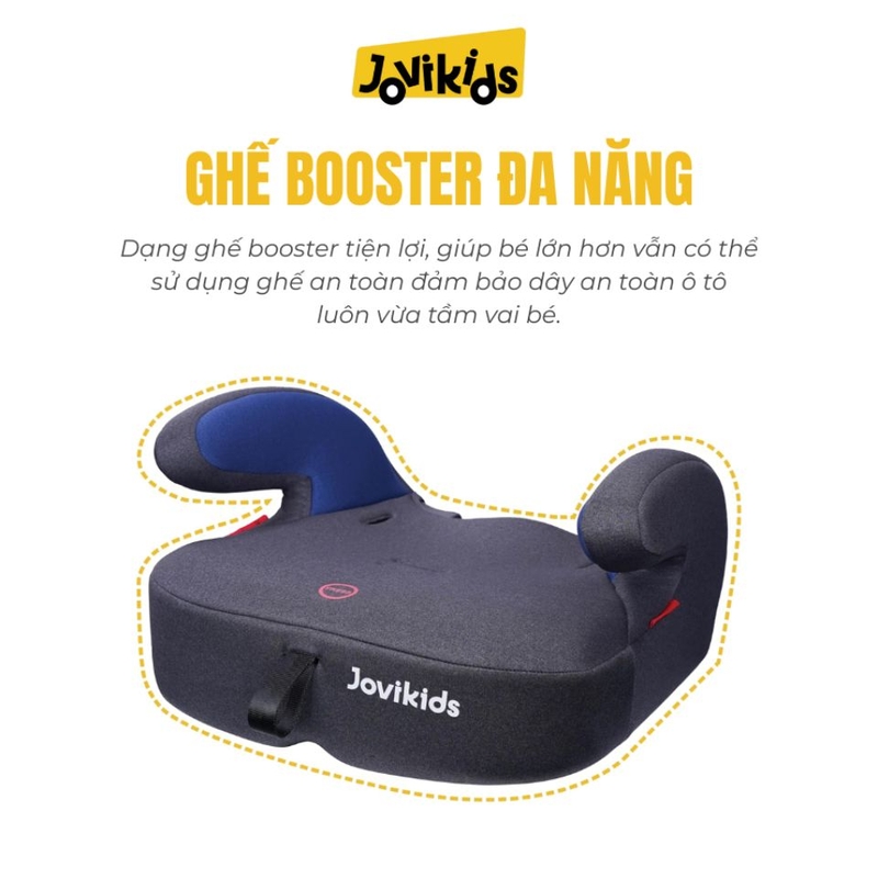 Ghế ô tô trẻ em 2 trong 1 Jovikids Tammy R44 Tính đa dụng của ghế Booster