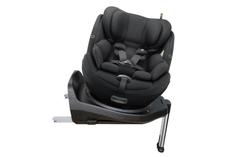 Ghế ô tô trẻ em Combi CrossAge SL Plus xoay 360˚ dễ dàng tháo rời và vệ sinh đệm ghế