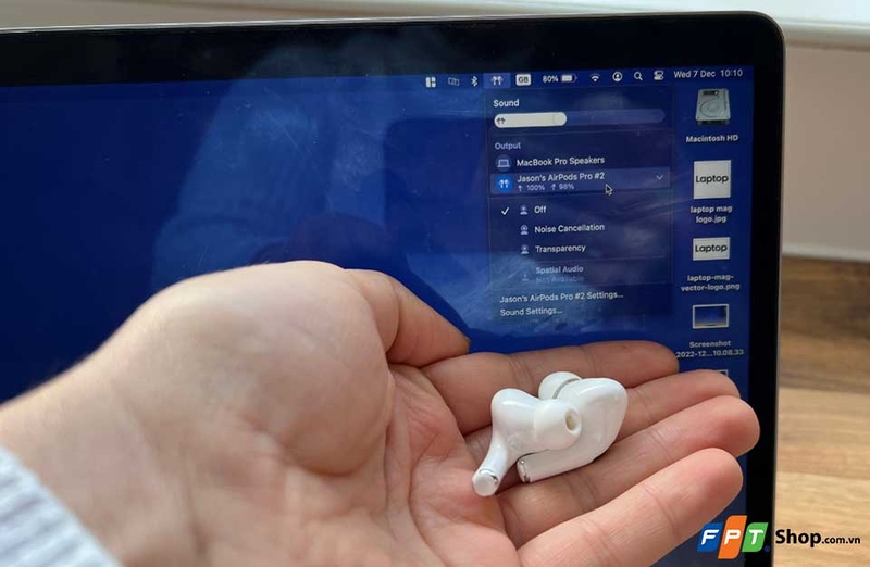 Cách ghép AirPods với máy Mac - 07