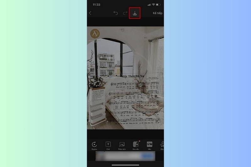 Thực hiện bước lưu ảnh vào bộ nhớ