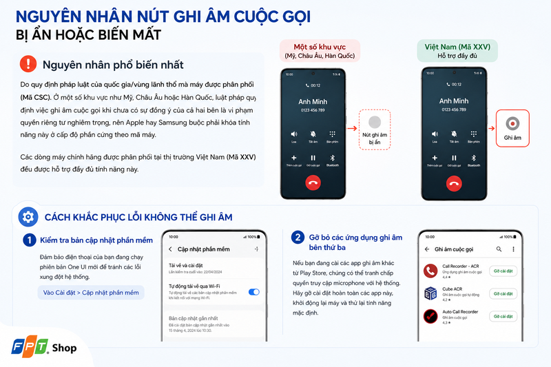 ghi âm cuộc gọi trên Samsung 4