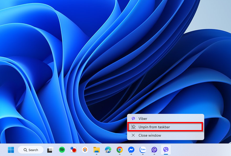 cách ghim và gỡ ứng dụng trên thanh Taskbar Windows 11 ảnh 4