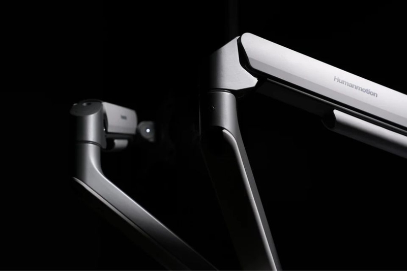 Giá đỡ màn hình đôi Humanmotion T6 Pro Dual 2025 Phần ốp liền mạch, thiết kế hiện đại